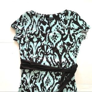 Women’s Blue & Brown Dress Size 14